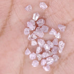 Unique Pink Rough Diamond Lot Loose Uncut Raw Rough Diamond Use For Custom Jewerly