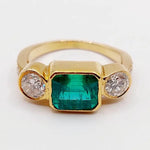stunning radiant cut lab grown diamond ring 2.15 carat with white accent stones bridal jewelry