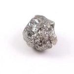 natural uncut diamond crystal with raw diamond ring appearance grey rough diamond
