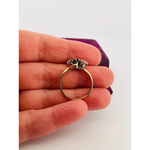 Colorful lab created gemstone with high clarity and polished cut for stylish jewelry designs