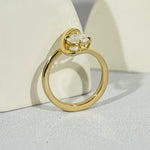 Cubic zirconia engagement rings with sparkling affordable luxury design