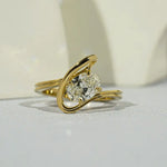 Cubic zirconia engagement rings with sparkling affordable luxury design