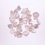 Unique Pink Colored Diamonds Lot Natural Loose Rough Diamond Lot Use For Custom Jewerly