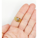 modern luxury lab grown radiant diamond ring 0.4 Ct with sparkling white stones engagement ring