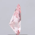 vivid pink colour diamond pear Shaped Fancy Vivid Pink Lab Grown Diamond