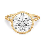 2 carat diamond engagement ring with bold sparkling centerpiece