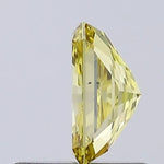 intense yellow colour radiant Cut Fancy Intense Yellow Lab Grown Diamond