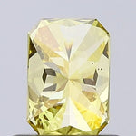 intense yellow colour radiant Cut Fancy Intense Yellow Lab Grown Diamond
