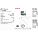 IGI certified lab grown diamonds with grading report and real diamond appearance for luxury jewelry