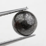dark grey colour rough wire wrapped herkimer diamond