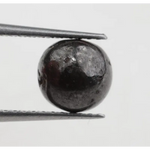 black colour rough cut diamond ring with rough brown diamond