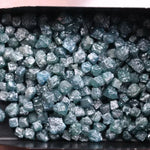 12.34 Ct Blue Rough Diamond Lot Uncut Earth Mined Diamond Lot Use For Jewerly