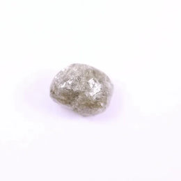 2.33 Ct Rough Uncut Diamond Irregular Diamond Grey Natural Fancy Rough Use For Jewerly