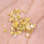 1.65 Ct Yellow Rough Raw Lot Diamond Uncut Natural Loose Diamond Use For Custom Jewerly