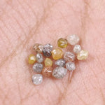 2.77 Ct Uncut Loose Rough Raw Diamond Lot Mullti Colored Diamond Lot Loose Irregular Shaped Diamond Use For Custom Jewerly