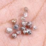0.94 Ct Brown Grey Colored Diamond Uncut Raw Rough Diamond Use For Custom Jewerly