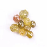 0.65 Ct Yellow Rough Diamnd Lot Yellow Looose Raw Diamond Earth Mined Diamond Use For Jewerly