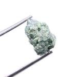 3.31 Ct Uncut Natural Green Colored Diamond Irregular Diamond Use For Jewerly