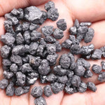 10.10 Ct Black Rough Diamond Lot Loose Uncut Raw Diamond Lot Use For Custom Jewerly