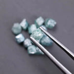 3.57 Ct Blue Rough Raw Diamond Lot Loose Rustic Diamond Lot Earth Mined Diamond Use For Custom Jewerly