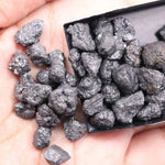 6.00 Ct Black Rough Diamond Lot Loose Uncut Balck Rough Diamond Use For Custom Jewerly
