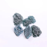 4.30 Ct Loose Blue Rough Diamond Lot Uncut Rough Diamond Lot Earth Mined Diamond Use For Jewerly