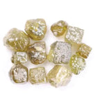 1.10 Ct Yellow Rough Raw Colored Diamond Lot Uncut Raw Rough Diamond Lot Use For Custom Jewerly