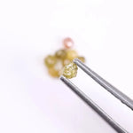 0.65 Ct Yellow Rough Diamnd Lot Yellow Looose Raw Diamond Earth Mined Diamond Use For Jewerly