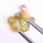 0.65 Ct Yellow Rough Diamnd Lot Yellow Looose Raw Diamond Earth Mined Diamond Use For Jewerly