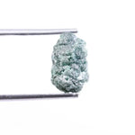 3.31 Ct Uncut Natural Green Colored Diamond Irregular Diamond Use For Jewerly