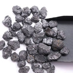 6.00 Ct Black Rough Diamond Lot Loose Uncut Balck Rough Diamond Use For Custom Jewerly