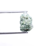 3.31 Ct Uncut Natural Green Colored Diamond Irregular Diamond Use For Jewerly