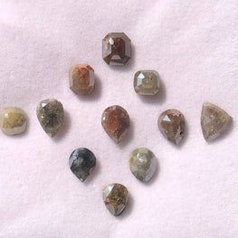 24.16 CT Natural Mix Shape Diamond Salt And Pepper Diamond Fancy Loose Diamond For Jewelry
