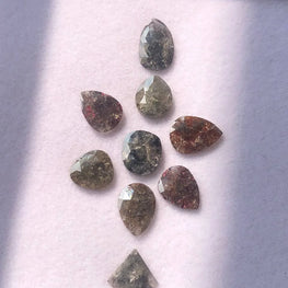 10.74 CT Natural Salt And Pepper Diamond Loose Fancy Diamond Mix Shape Diamond For Jewelry Making