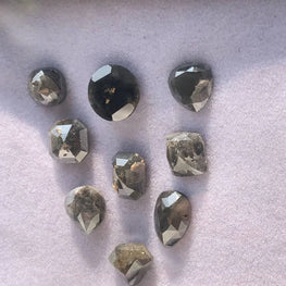18.37 CT Natural Loose Diamond Salt And Pepper Diamond Fancy Jewelry Making Diamond