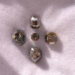 7.26 CT Natural Mix Shape Diamond Fncy Salt And Peppper Diamond Jewelry Making Loose Diamond