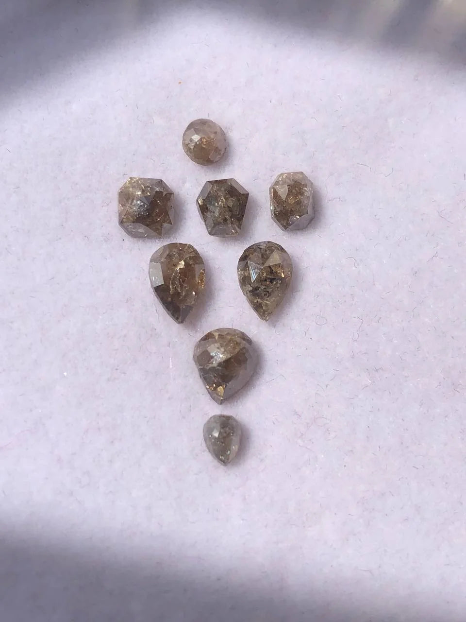 4.20 CT Natural Mix Shape Diamond Salt And Pepper Loose Diamond Jewelry Making Fancy Diamond