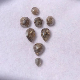 4.20 CT Natural Mix Shape Diamond Salt And Pepper Loose Diamond Jewelry Making Fancy Diamond