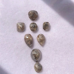 7.97 CT Natural Mix Shape Diamond Salt And Pepper Diamond Fancy Loose Diamond For Jewelry