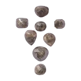 7.97 CT Natural Mix Shape Diamond Salt And Pepper Diamond Fancy Loose Diamond For Jewelry