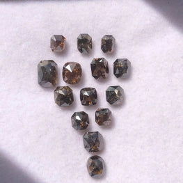 9.95 CT Natural Mix Shape Diamond Fancy Salt And Pepper Diamond Loose Jewelry Making Diamond