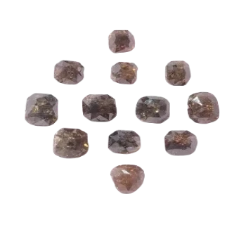 7.18 CT Natural Mix Shape Diamond Loose Fancy Diamond Salt And Pepper Diamond For Jewelry Making