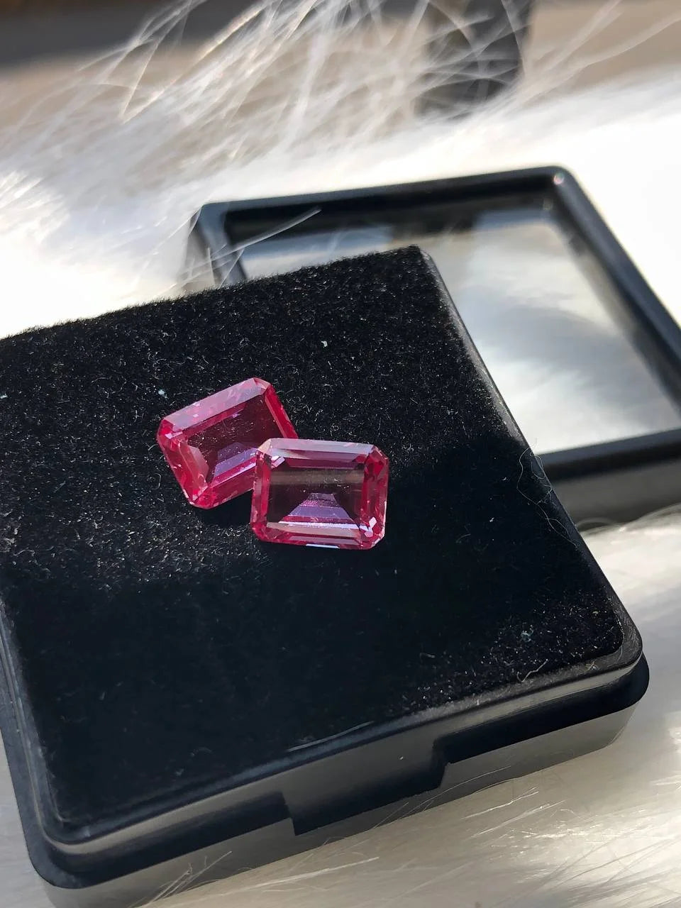 Eemrald Cut Pink Alexandrite Gemstone