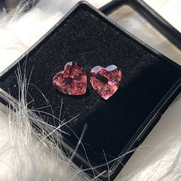 Heart Shape Pink Sapphire Loose Diamond