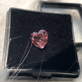 Heart Cut Pink Sapphire Loose Gemstone