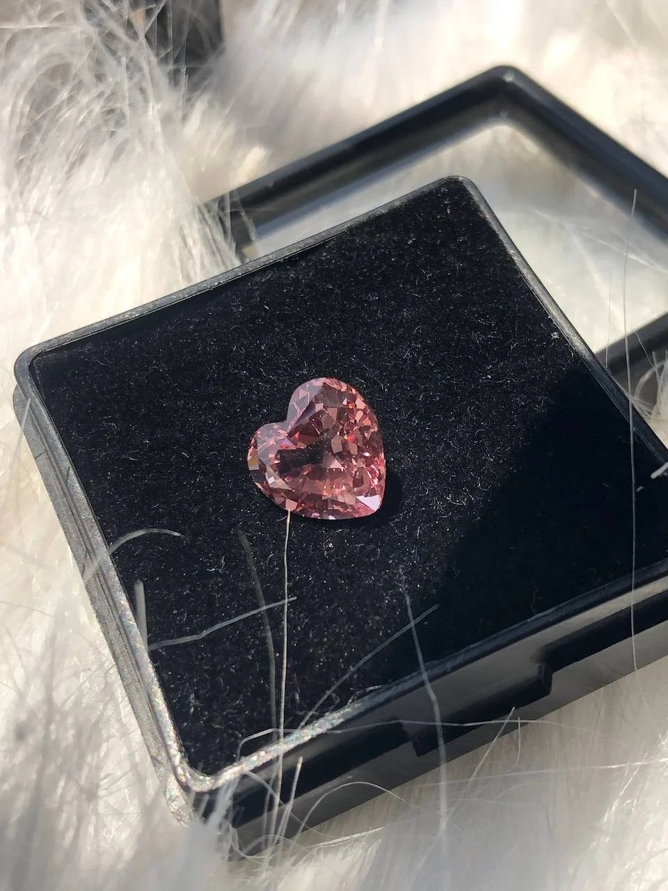 Heart Cut Pink Sapphire Loose Gemstone