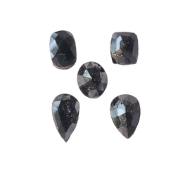 7.905 CT Natural Black Diamond Mix Shape Natural Diamond Perfect For Jewelry Making