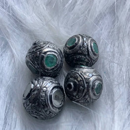 Vintage Style Sterling SIlver Beads