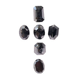 10.47 Ct Natural Black Mix-Shape Loose Diamond Your Jewelry with Distinctive Sophistication