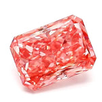 1.18 Ct radiant cut lab grown diamond with brilliant facets, premium loose stone for engagement rings and fine jewelry